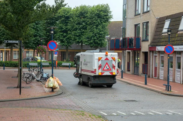 Μηχανή Καθαρισμού Στο Den Helder Ολλανδία September 2019 — Φωτογραφία Αρχείου