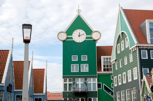 シティ ホール ザーンダムの時計 オランダ23 2019 — ストック写真