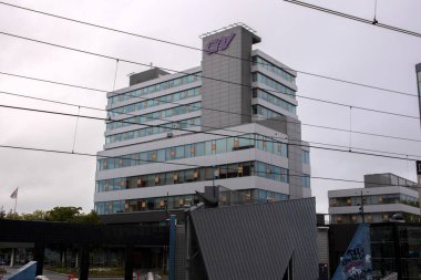Utrecht 'teki CNV Binası Hollanda 25-9-2020