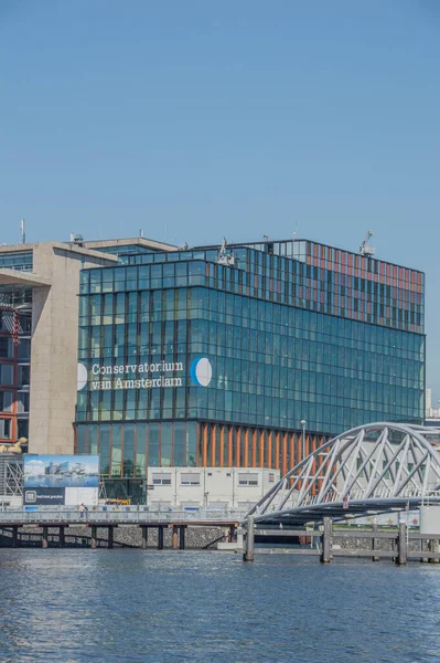 Conservatoire Amsterdam Bâtiment Pays Bas 2018 — Photo
