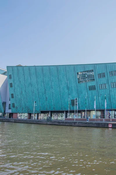 Détail Nemo Science Museum Amsterdam Aux Pays Bas 2018 — Photo