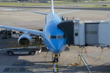 KLM Uçak Manchester Havaalanında 9-12-2019