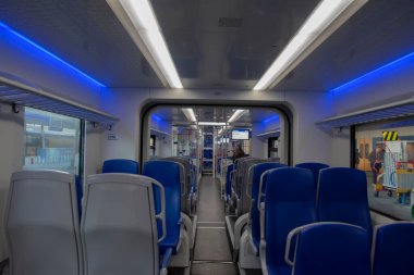 Utrecht 'te Bir Trenin İçinde Hollanda 7-10-2020