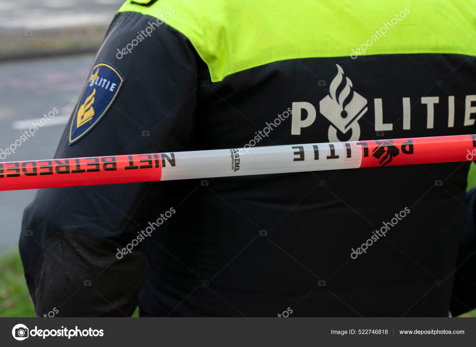 Police Man Ducktape Amsterdam Netherlands 2020 – Stock Editorial Photo ©  PhotographerFromAmsterdam #522746818