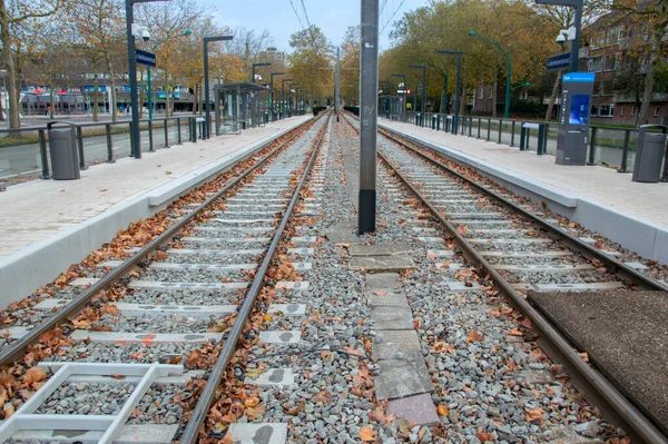 Bahn Station Van Boshuizenstraat Amsterdam Niederlande 2019 — Stockfoto