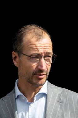 Eric Wiebes 'in Amsterdam' daki portresi Hollanda 7-9-2020