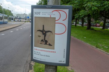 Billboard NDT Nederlands Dans Theater Jubileumprogramma Amsterdam Hollanda 2019