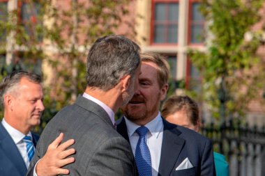 Kral Willem Alexander Rembrandt için Rijksmuseum 'da ve Velzquez sergisi Amsterdam 2019