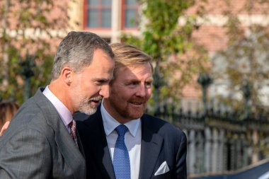 Kral Willem Alexander Rembrandt için Rijksmuseum 'da ve Velzquez sergisi Amsterdam 2019