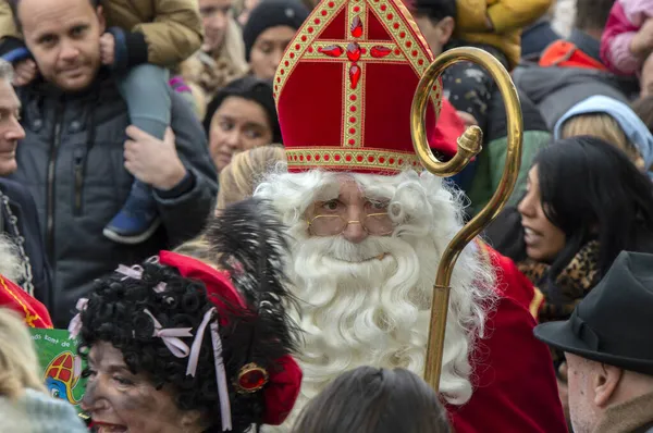 Close Sinterklaas Sinterklaas Festival Diemen Ολλανδία 2019 — Φωτογραφία Αρχείου