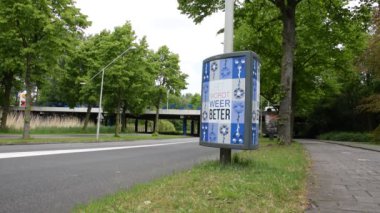 Reklam panosu Corona Amsterdam 'da daha iyi bir tema olacak Netehrlands 2020