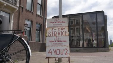 Billboard John 's Fiets-Inn Amsterdam' da Hollanda 2020