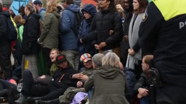 Amsterdam 'daki Soykırım İsyan Grubundan Gösteri 2019