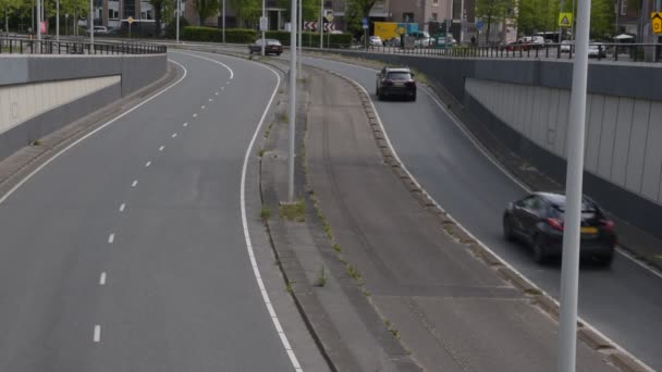 Snelweg S100 Mauritskade Amsterdam Mei 2020 — Stockvideo