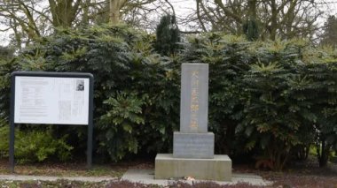 Hollanda 'da ölen ilk Japon' un mezarı Ookawa Kitaroo, Hollanda 2020