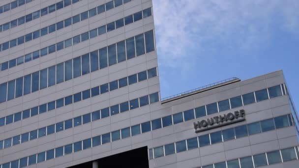 Edifício Houthof Amsterdã Holanda 2019 — Vídeo de Stock