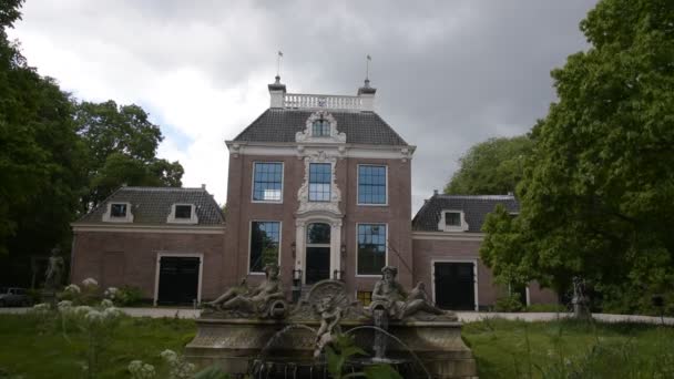 Huize Frankendael Bygning Amsterdam Holland 2020 – Stock-video