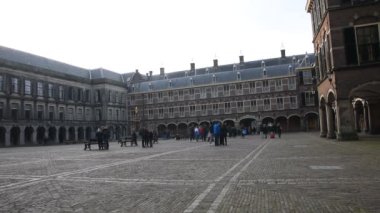  Binnenhof Den Haag 'ın ortasında Hollanda 2019