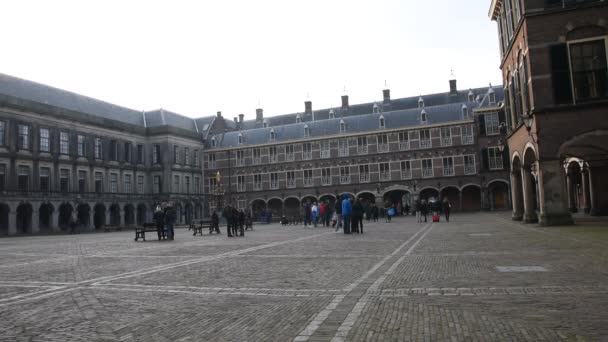 Meio Binnenhof Den Haag Holanda 2019 — Vídeo de Stock