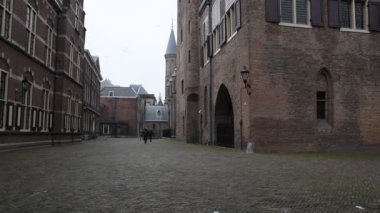 Lahey 'deki Binnenhof' un içinde Hollanda 2019