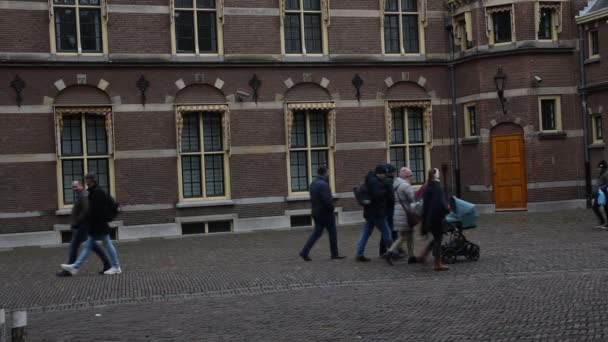 Binnenhof Hague Netherlands 2019 — Stock video