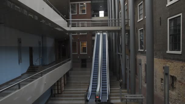 Binnenhof Den Haag Niederlande 2019 — Stockvideo