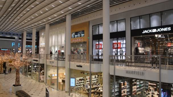 Hoog Catharijne Shopping Mall Utrecht Pays Bas 2019 — Video