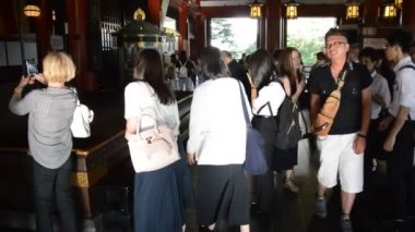 Tokyo 'daki Sensoji Tapınağı 2016