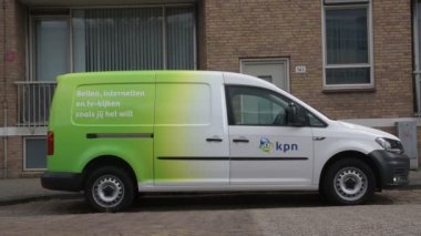 Amsterdam 'daki KPN Şirket Arabası Hollanda 2020