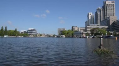 Amsterdam 'daki Ulusal Nederland Binası Hollanda 2020