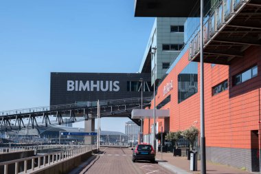 Amsterdam 'daki Bimhuis Binası Hollanda 5-4-2020