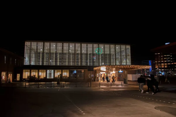 Côté Gare Routière Gare Amstel Amsterdam Pays Bas 2019 — Photo