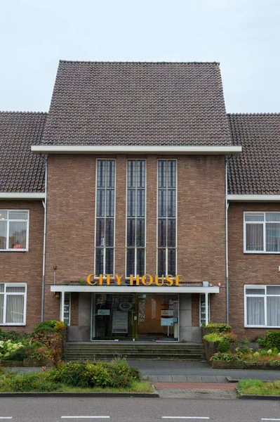 Den Helder Deki Belediye Binası Hollanda 2019 — Stok fotoğraf