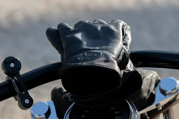 Close Gloves Motor Amsterdam Ολλανδία 2020 — Φωτογραφία Αρχείου