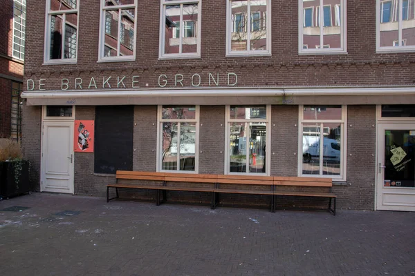 Vlaams Cultuurhuis Brakke Grond Building Amsterdam Нидерланды 2020 — стоковое фото