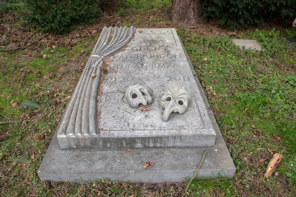 Grave Egbert Mattheus Van Paridon Amsterdam Netherlands 2020 — Stock Photo, Image