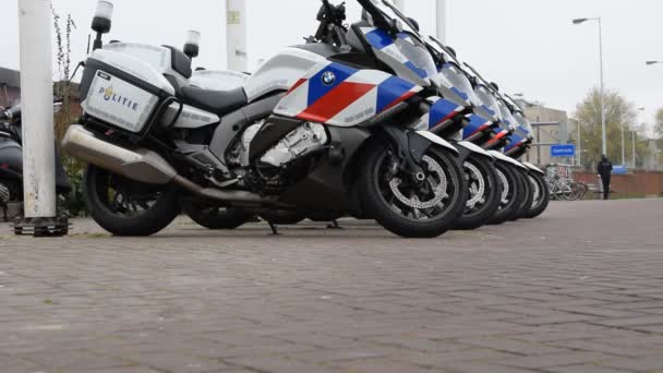 Police Motors Amsterdam Aux Pays Bas 2019 — Video