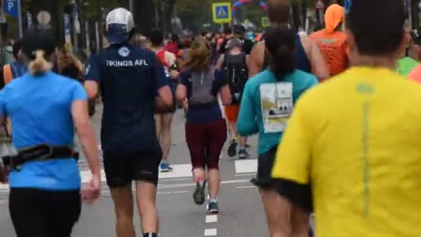 Runner Marathon Amsterdam Aux Pays Bas 2019 — Video