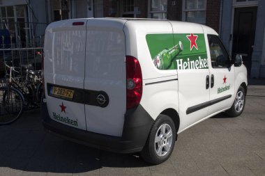 Heineken Bira Şirketi Arabası Amsterdam 25-3-2020