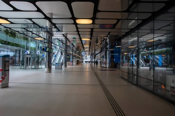 Central Train Station Amsterdam Pays Bas 2020 — Photo