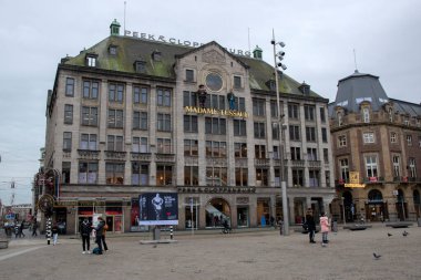 Madam Tussaud ve Amsterdam 'daki P & C Mağazası Hollanda 20-1-2021