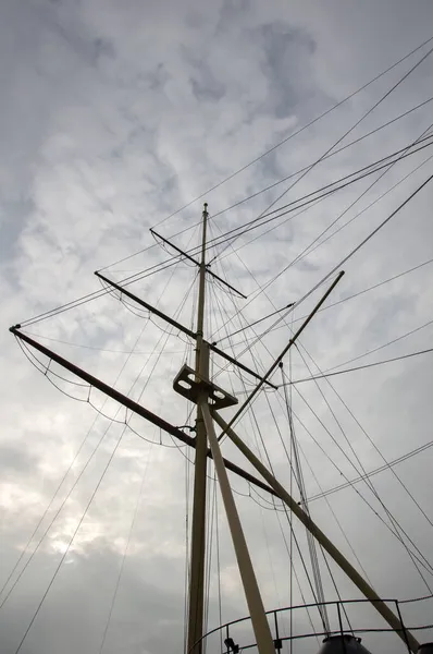 Masthead Ship Schorpioen Den Helder Netherlands 2019 — Stock Photo, Image