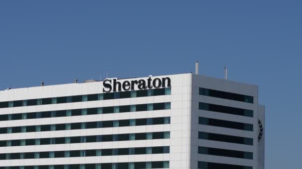 Sheraton Hotel Schiphol荷兰2019 — 图库视频影像