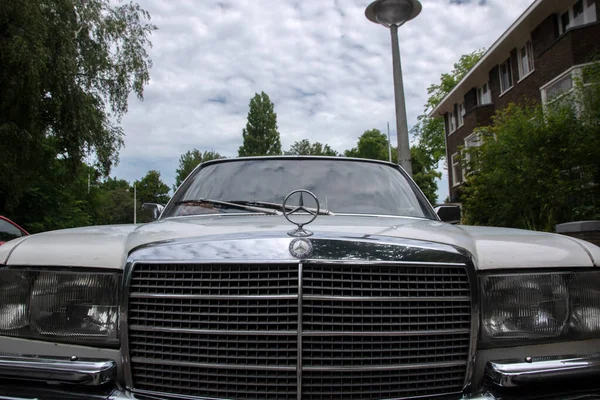 Ancienne Voiture Mercedes Benz Vintage Amsterdam Aux Pays Bas 2020 — Photo