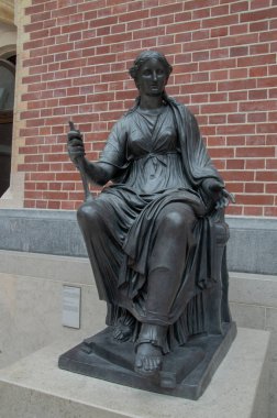 Euterpe Heykeli Amsterdam 'da Hollanda 4-6-2018