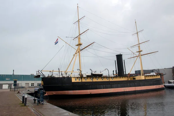 Корабль Schorpioen Den Helder Нидерланды 2019 — стоковое фото