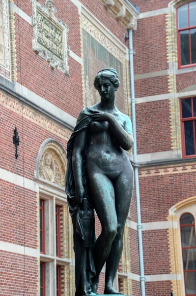 Statua Diana Cacciatrice Rijksmuseum Amsterdam Paesi Bassi 2018 — Foto Stock