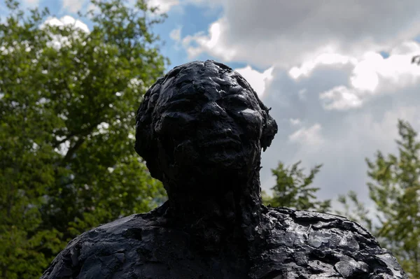 Статуя Мама Баранка Амстердамі Нідерланди 2020 — стокове фото