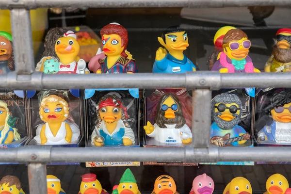 Brinquedos Loja Patos Borracha Amsterdã Holanda 2020 — Fotografia de Stock