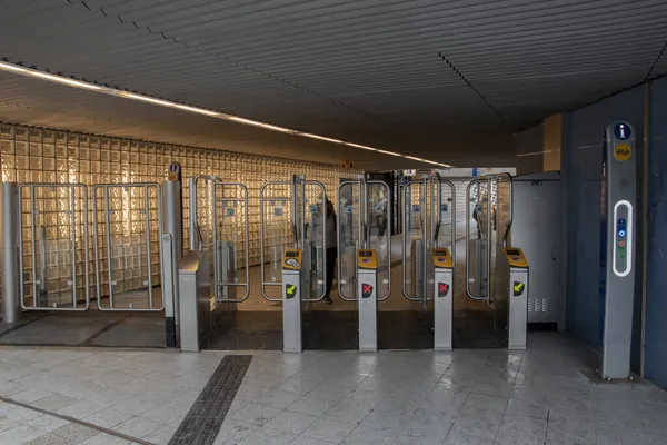 Estación Tren Check Out Utrecht Overvecht Utrecht Países Bajos 2020 — Foto de Stock